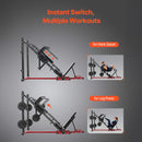 2000lbs Adjustable Leg Press And Hack Squat Machine For Home Gym Workouts SAK53148 Saksby - 7 Multi Purpose