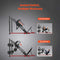 2000lbs Adjustable Leg Press And Hack Squat Machine For Home Gym Workouts SAK53148 Saksby - 7 Multi Purpose
