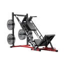 2000lbs Adjustable Leg Press And Hack Squat Machine For Home Gym Workouts SAK53148 Saksby - Front Right View