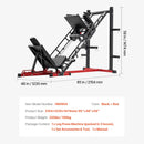 2000lbs Adjustable Leg Press And Hack Squat Machine For Home Gym Workouts SAK53148 Saksby -Specifications