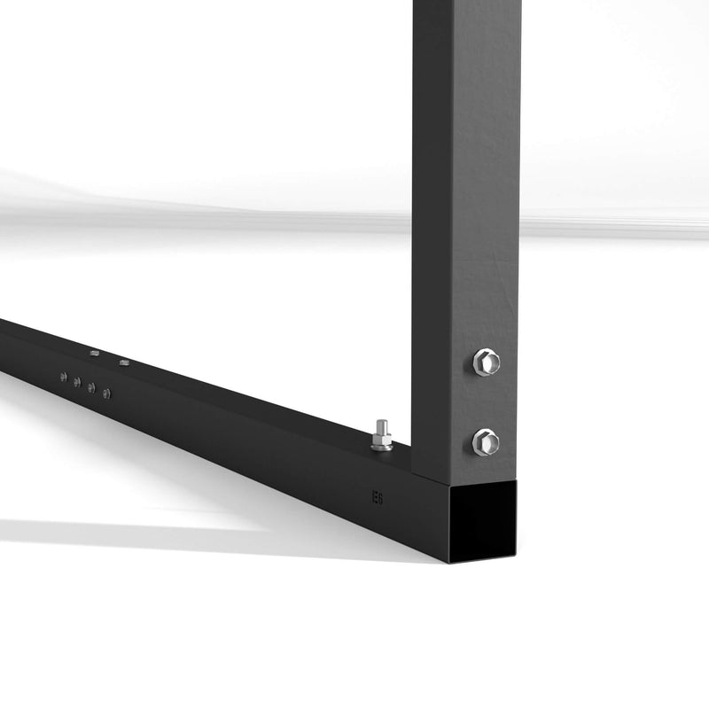 [20X20FT] Extra Large Heavy Duty Outdoor Metal Carport With Galvanized Steel Roof For Cars, Boats And Trucks (SAK75633) - Saksby Wholesale - Heavy Duty Bolted Connections