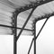 [20X20FT] Extra Large Heavy Duty Outdoor Metal Carport With Galvanized Steel Roof For Cars, Boats And Trucks (SAK75633) - Saksby Wholesale - Galvanized Steel Roof