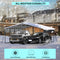[20X20FT] Extra Large Heavy Duty Outdoor Metal Carport With Galvanized Steel Roof For Cars, Boats And Trucks (SAK75633) - Saksby Wholesale - All- Weather Resistant