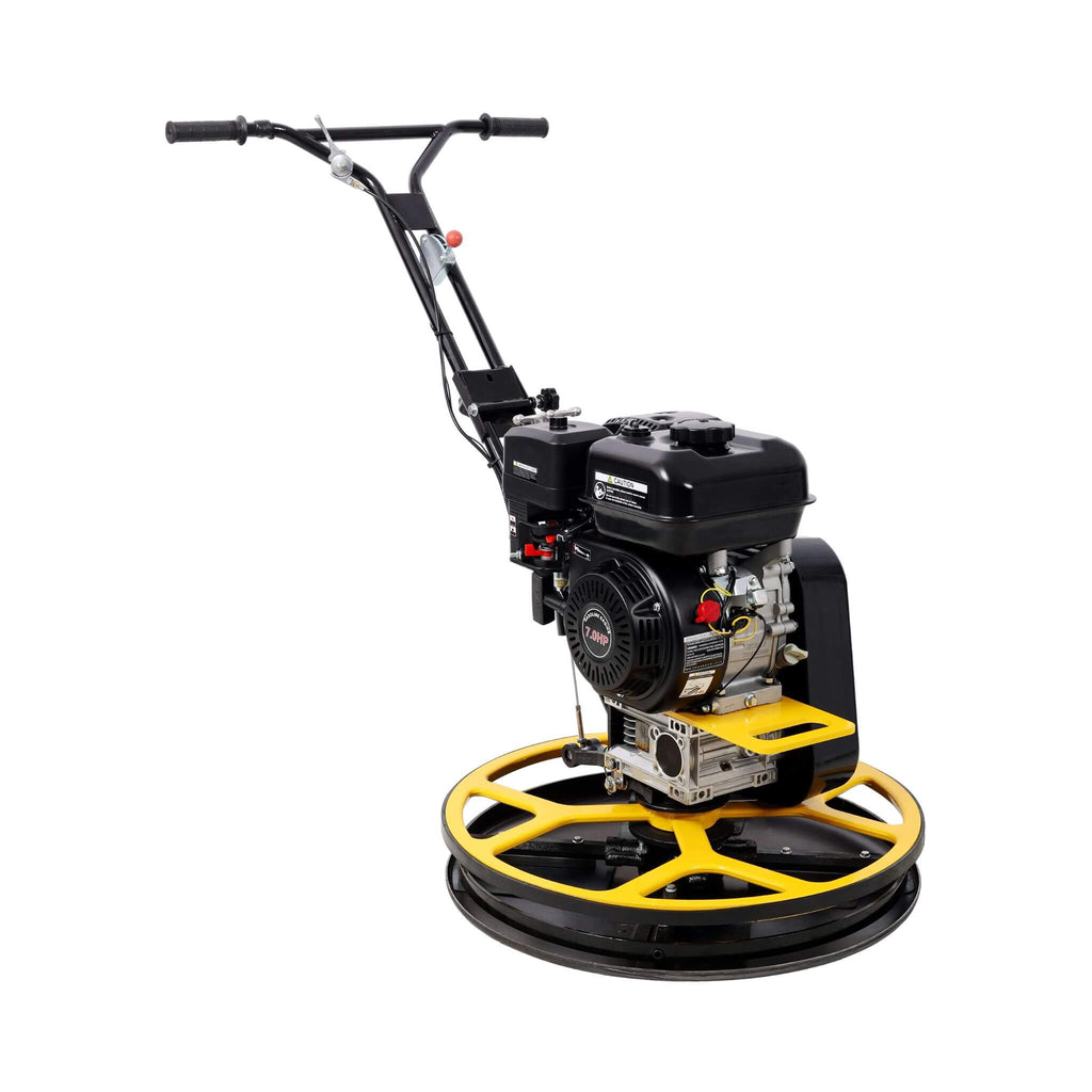 22-Inch 7HP Gas-Powered Walk Behind Concrete Surface Finisher (SAK61802) - Saksby Wholesale - Right Side View