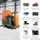22-Inch Heavy-Duty Electric Industrial Ride-On Floor Scrubber With Dual Tanks (SAK40597) - Saksby Wholesale - Components