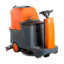 22-Inch Heavy-Duty Electric Industrial Ride-On Floor Scrubber With Dual Tanks (SAK40597) - Saksby Wholesale - Front Right View