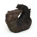 22 Inch Weather Resistant Outdoor Floor Fountain With LED Lights (SAK77651) - Saksby Wholesale - Back View