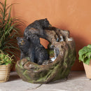 22 Inch Weather Resistant Outdoor Floor Fountain With LED Lights (SAK77651) - Saksby Wholesale - Display Preview