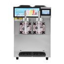 24L Commercial Double Cylinder Stainless Steel Slushy Machine With Touchscreen (SAK64125) - Saksby Wholesale - Front View