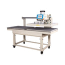 [24X40"] Extra Large Pneumatic Dual Platen Heat Press Machine For Apparel And Industrial Printing (SAK68491) - Saksby Wholesale - Front Left View