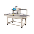[24X40"] Extra Large Pneumatic Dual Platen Heat Press Machine For Apparel And Industrial Printing (SAK68491) - Saksby Wholesale - Front Left View