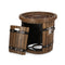 25 Inch Round 40K BTU Liquid Propance Concrete Fire Pit (SAK88764) - Saksby Wholesale - Inside Details