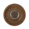 25 Inch Round 40K BTU Liquid Propance Concrete Fire Pit (SAK88764) - Saksby Wholesale - Top VIew