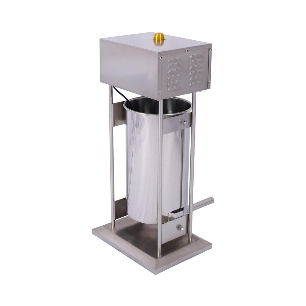 25L Commercial Electric Stainless Steel Sausage Maker Stuffer (SAK29537) - Saksby Wholesale - Right Full View