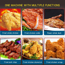 Heavy-Duty 25L Commercial Natural Gas Pressure Fryer With Oil Filtration System (SAK61820)