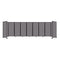 [25'x6'10"] VERSARE Room Divider 360 Slate Fabric Panels (HBG57318)