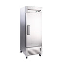 27-Inch 20.5 Cu.Ft Commercial Solid Door Stainless Steel Reach-In Freezer (SAK29705) - Saksby Wholesale - Front Right View