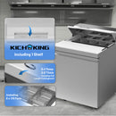 27 Inch 7.4 Cu.Ft Commercial Stainless Steel Sandwich Salad Prep Table Refrigerator (SAK84120) - Saksby Wholesale - Inclusion View