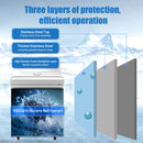 27 Inch 7.4 Cu.Ft Commercial Stainless Steel Sandwich Salad Prep Table Refrigerator (SAK84120) - Saksby Wholesale - Material Features View