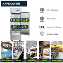 27 Inch 8.7 Cu.Ft Commercial Upright Stainless Steel Reach-In Freezer (SAK43815) - Saksby Wholesale - Application Details