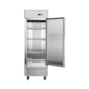 27 Inch 8.7 Cu.Ft Commercial Upright Stainless Steel Reach-In Freezer (SAK43815) - Saksby Wholesale - Storage Display View