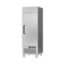 27-Inch Commercial 23 Cu.Ft Single-Door WiFi Refrigerator With Smart App Control (SAK90725) - Saksby Wholesale - Front Left View