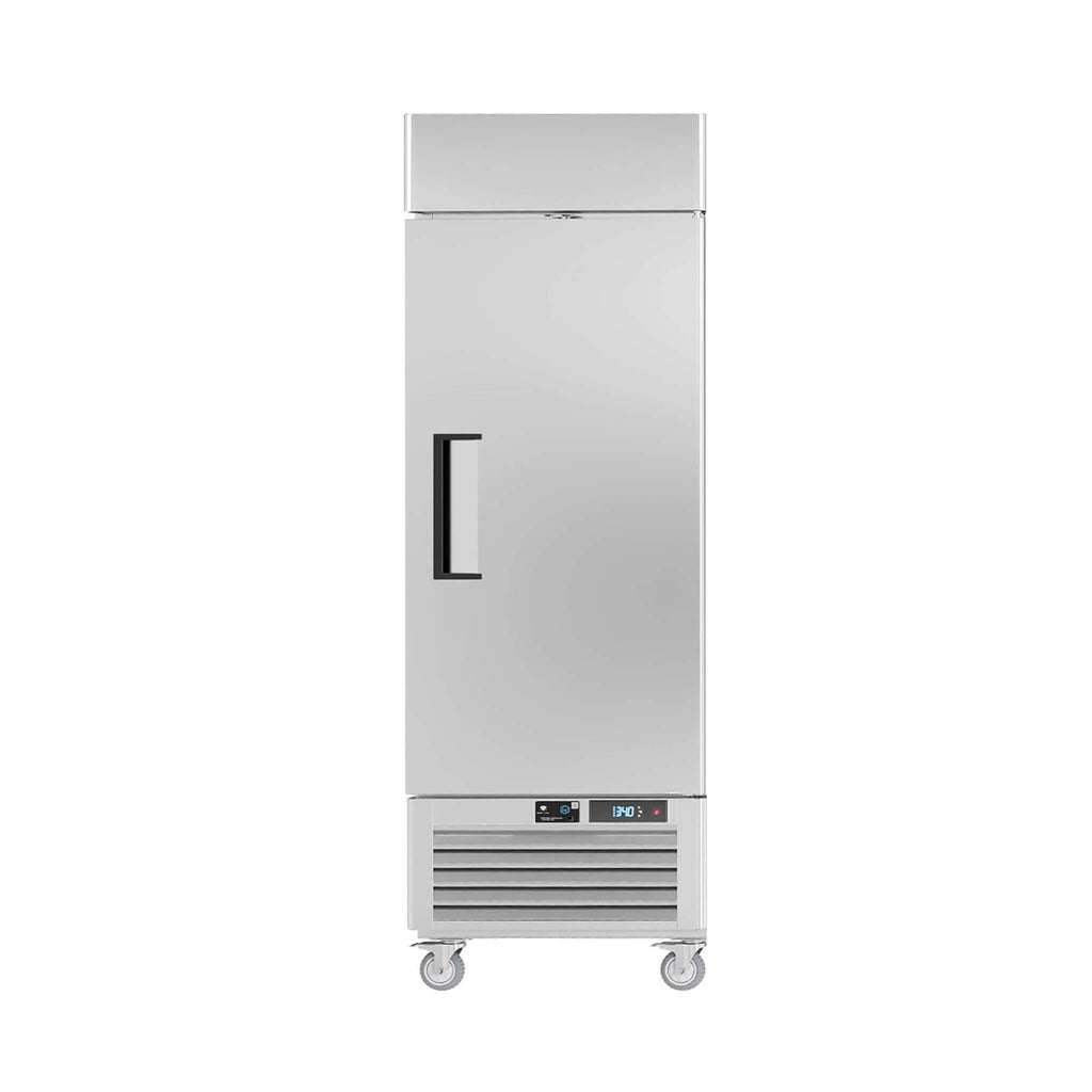 27-Inch Commercial 23 Cu.Ft Single-Door WiFi Refrigerator With Smart App Control (SAK90725) - Saksby Wholesale - Front View