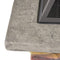 28 Inch Premium Outdoor Wood Burning Magnesium Oxide Fire Pit With Lid (SAK75214) - Saksby Wholesale - Material Details