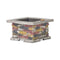28 Inch Premium Outdoor Wood Burning Magnesium Oxide Fire Pit With Lid (SAK75214) - Saksby Wholesale - No Lid