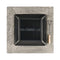28 Inch Premium Outdoor Wood Burning Magnesium Oxide Fire Pit With Lid (SAK75214) - Saksby Wholesale - Top View With Lid