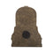 29 Inch Tall Outdoor Weather-Resistant Faux Stone Floor Fountain (SAK63421) - Saksby Wholesale - Back View White Background