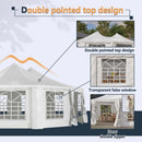 [29X21FT] Extra Large Heavy-Duty Outdoor Waterproof Party, Wedding Tent With Steel Frame (SAK53821) - Saksby Wholesale - Designs