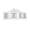 [29X21FT] Extra Large Heavy-Duty Outdoor Waterproof Party, Wedding Tent With Steel Frame (SAK53821) - Saksby Wholesale - Front View White Background