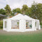 [29X21FT] Extra Large Heavy-Duty Outdoor Waterproof Party, Wedding Tent With Steel Frame (SAK53821) - Saksby Wholesale - Side View Lifestyle