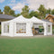 [29X21FT] Extra Large Heavy-Duty Outdoor Waterproof Party, Wedding Tent With Steel Frame (SAK53821) - Saksby Wholesale - Side VIew