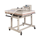 [32X40"] Extra Large Format 8000W 220V Manual Heat Press Machine With Stand [No Plug] (SAK57145) - Saksby Wholesale - Front Left View