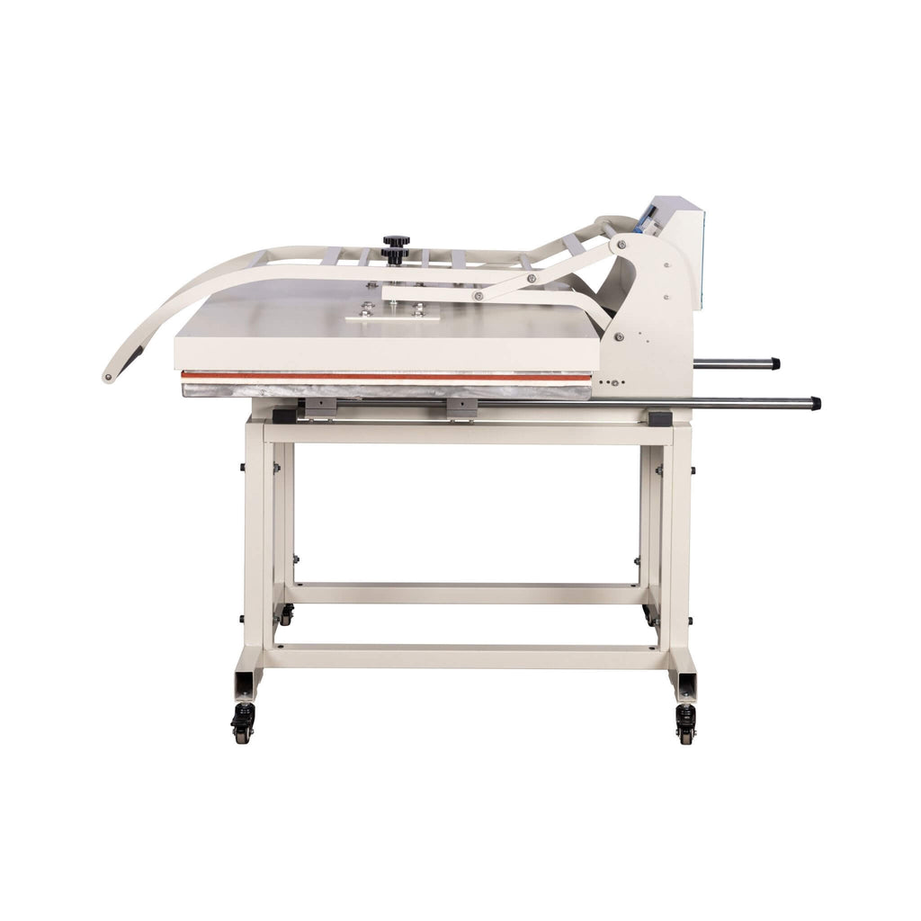 [32X40"] Extra Large Format 8000W 220V Manual Heat Press Machine With Stand [No Plug] (SAK57145) - Saksby Wholesale - Left View