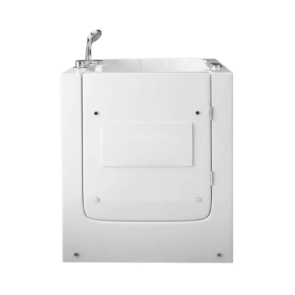 36-Inch Premium 1-Person Walk-In Whirlpool Hydromassage Bathtub (SAK59163) - Saksby Wholesale - Front View With Door Closed