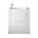 36-Inch Premium 1-Person Walk-In Whirlpool Hydromassage Bathtub (SAK59163) - Saksby Wholesale - Front View With Door Closed