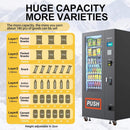 36-Slot Commercial Refrigerated Snack Drink Vending Machine With Bill And Coin Acceptor (SAK67318)  - Saksby Wholesale - Capacity Details