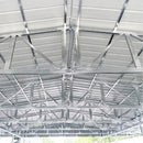 [36X40FT] Heavy-Duty Weather-Resistant Galvanized Steel Container Roof Kit - Saksby Wholesale - Steam Beams