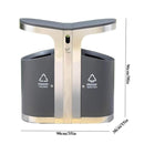38" Large Commercial Outdoor Stainless Steel Trash Waste Garbage Bin (SAK82713) SAKSBY - 
Dimensions View