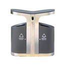 38" Large Commercial Outdoor Stainless Steel Trash Waste Garbage Bin (SAK82713) SAKSBY - 
Front View