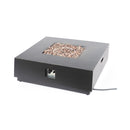 40-Inch 50K BTU Modern Outdoor Square Iron Backyard Patio Fire Pit (SAK31635) - Saksby Wholesale - Full View