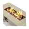42 Inch 50K BTU Iron Liquid Propane Fire Pit Table With Glass Stones (SAK63845) - Saksby Wholesale - Fire Details