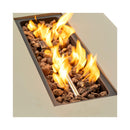 42 Inch 50K BTU Iron Liquid Propane Fire Pit Table With Glass Stones (SAK63845) - Saksby Wholesale - Pit Details