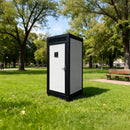42-Inch One-Person Portable Outdoor Toilet Cabin - Saksby Wholesale - Lifestyle In Park