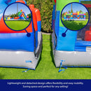 42FT Commercial Inflatable Obstacle Course With Dual Water Slide (SAK31587) - Saksby Wholesale - Detachable Design