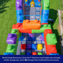 42FT Commercial Inflatable Obstacle Course With Dual Water Slide (SAK31587) - Saksby Wholesale - Durability