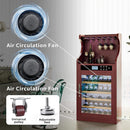 43-Bottle Freestanding Low Noise Wine Cooler Cabinet (SAK56084) - Saksby Wholesale - Air Circulation